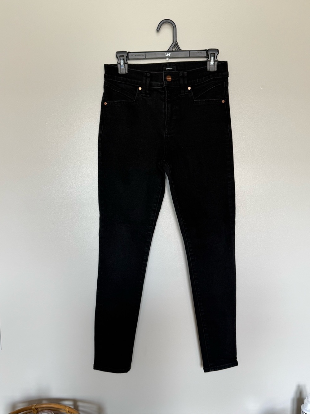 Express High-Rise Black Women's Jeans